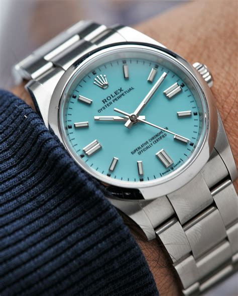 rolex oyster perpetual movement for sale|rolex op 36 tiffany blue.